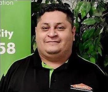 Tony Padilla, team member at SERVPRO of El Centro / Salton City