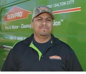 John Jimenez, team member at SERVPRO of El Centro / Salton City